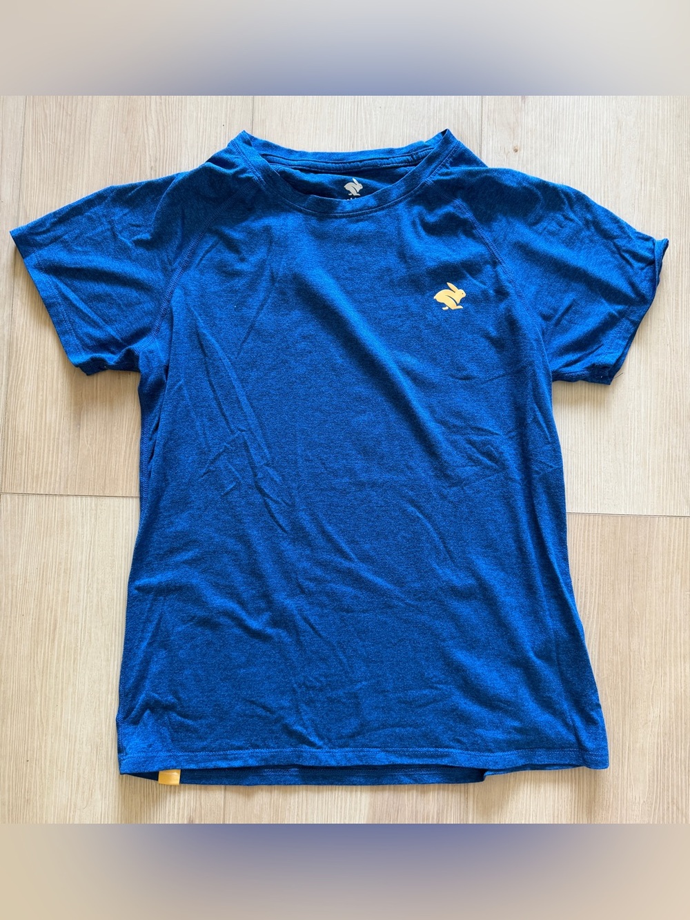 Rabbit LG Royal Blue Short-Sleeve Crew T-Shirt with Yellow Logo